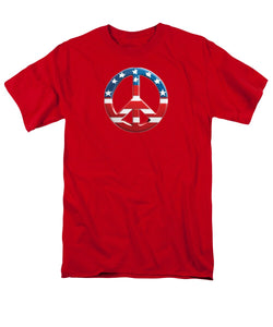 Peace USA - Men's T-Shirt  (Regular Fit)