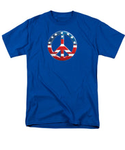 Peace USA - Men's T-Shirt  (Regular Fit)