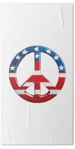 Peace USA - Beach Towel