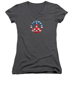 Peace USA - Women's V-Neck