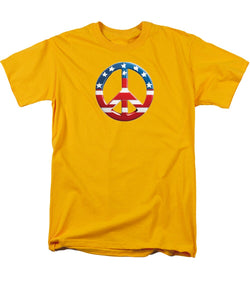 Peace USA - Men's T-Shirt  (Regular Fit)