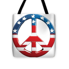 Peace USA - Tote Bag