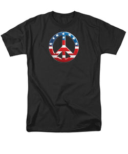 Peace USA - Men's T-Shirt  (Regular Fit)