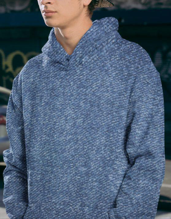 Denim Men's Hoodie