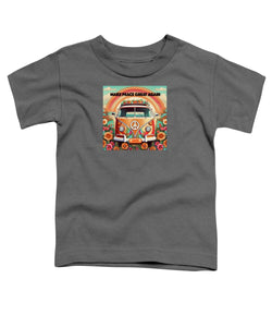 MAKE PEACE GREAT AGAIN - Vintage Love Van - Toddler T-Shirt