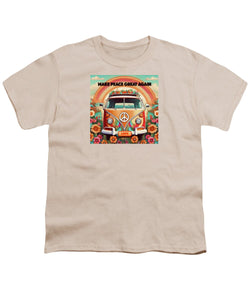 MAKE PEACE GREAT AGAIN - Vintage Love Van - Youth T-Shirt