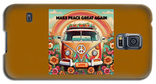 MAKE PEACE GREAT AGAIN - Vintage Love Van - Phone Case