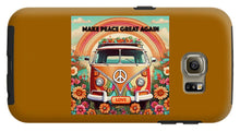 MAKE PEACE GREAT AGAIN - Vintage Love Van - Phone Case