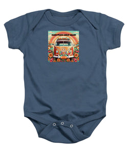 MAKE PEACE GREAT AGAIN - Vintage Love Van - Baby Onesie