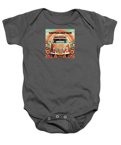 MAKE PEACE GREAT AGAIN - Vintage Love Van - Baby Onesie