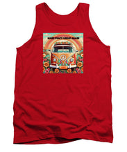 MAKE PEACE GREAT AGAIN - Vintage Love Van - Tank Top