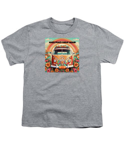 MAKE PEACE GREAT AGAIN - Vintage Love Van - Youth T-Shirt