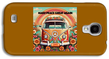 MAKE PEACE GREAT AGAIN - Vintage Love Van - Phone Case