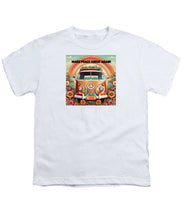 MAKE PEACE GREAT AGAIN - Vintage Love Van - Youth T-Shirt