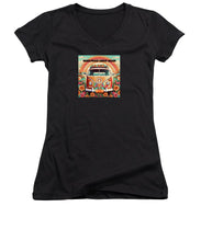 MAKE PEACE GREAT AGAIN - Vintage Love Van - Women's V-Neck