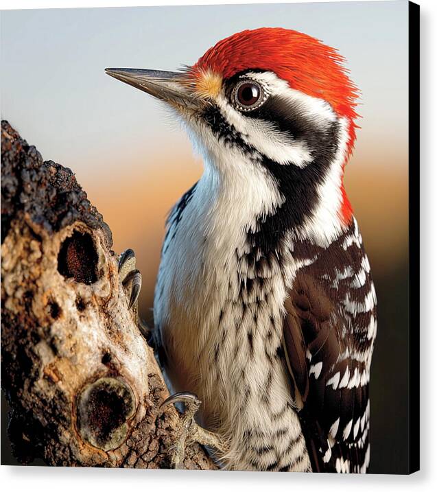 Woodpecker - Canvas Print