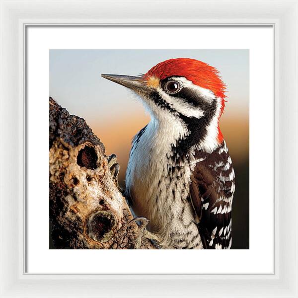 Woodpecker - Framed Print
