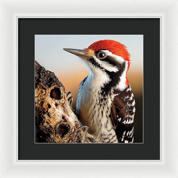 Woodpecker - Framed Print