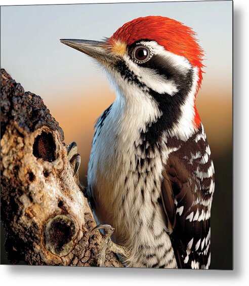 Woodpecker - Metal Print