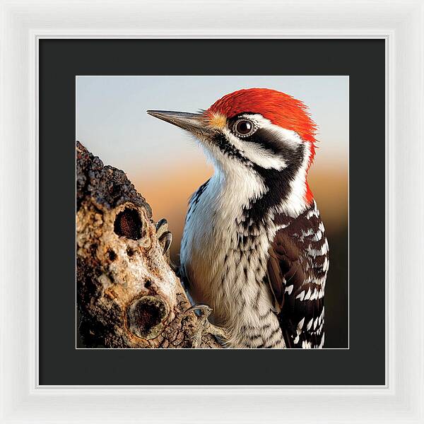 Woodpecker - Framed Print