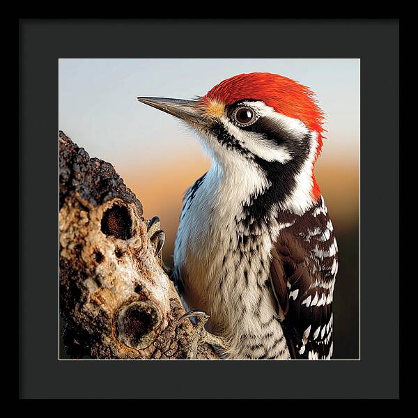 Woodpecker - Framed Print