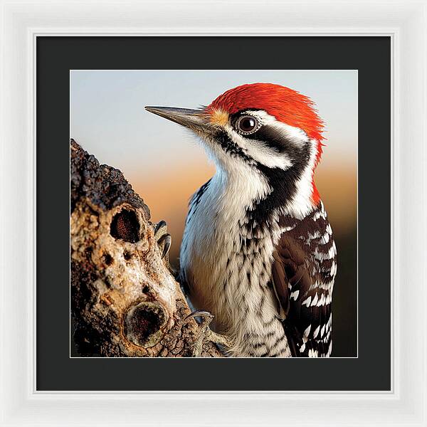 Woodpecker - Framed Print