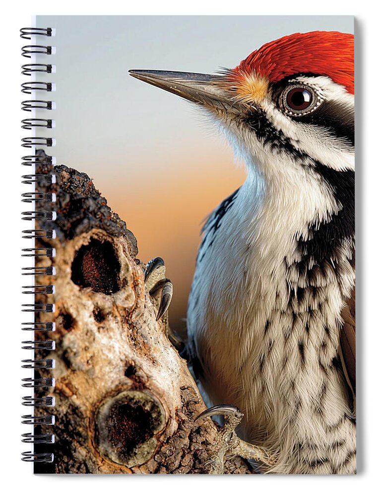 Woodpecker - Spiral Notebook