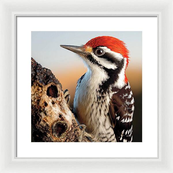 Woodpecker - Framed Print