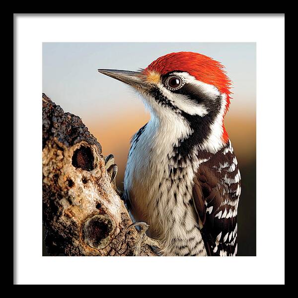 Woodpecker - Framed Print