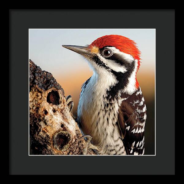 Woodpecker - Framed Print