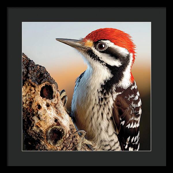 Woodpecker - Framed Print