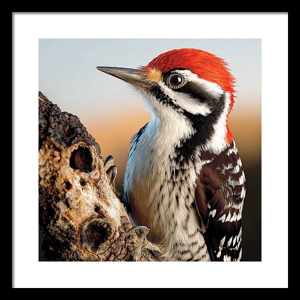 Woodpecker - Framed Print