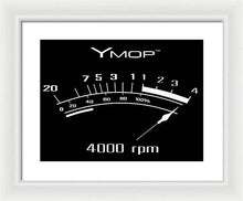 YMop 4000 rpm - Framed Print